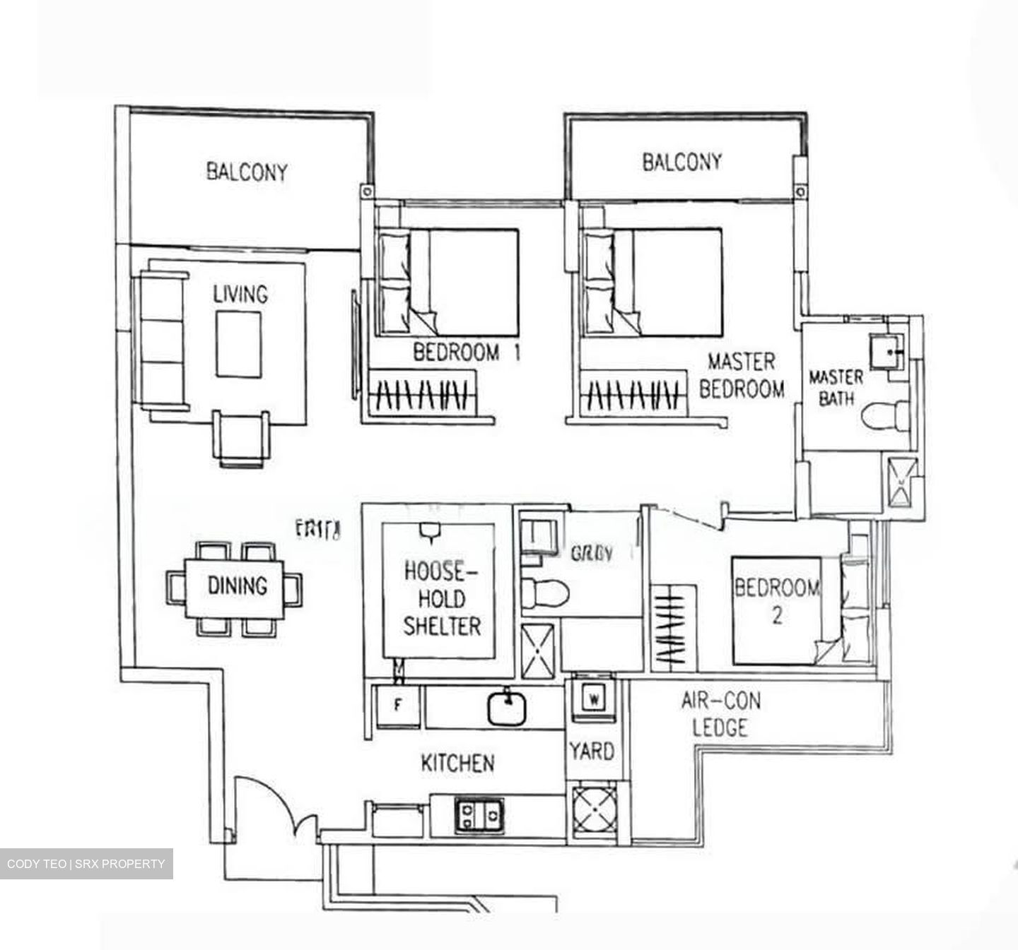 Watercolours (D18), Condominium #595564531